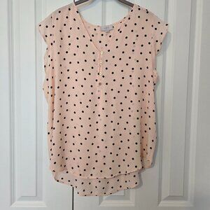 Ann Taylor Loft Outlet Sleeveless Blouse L
